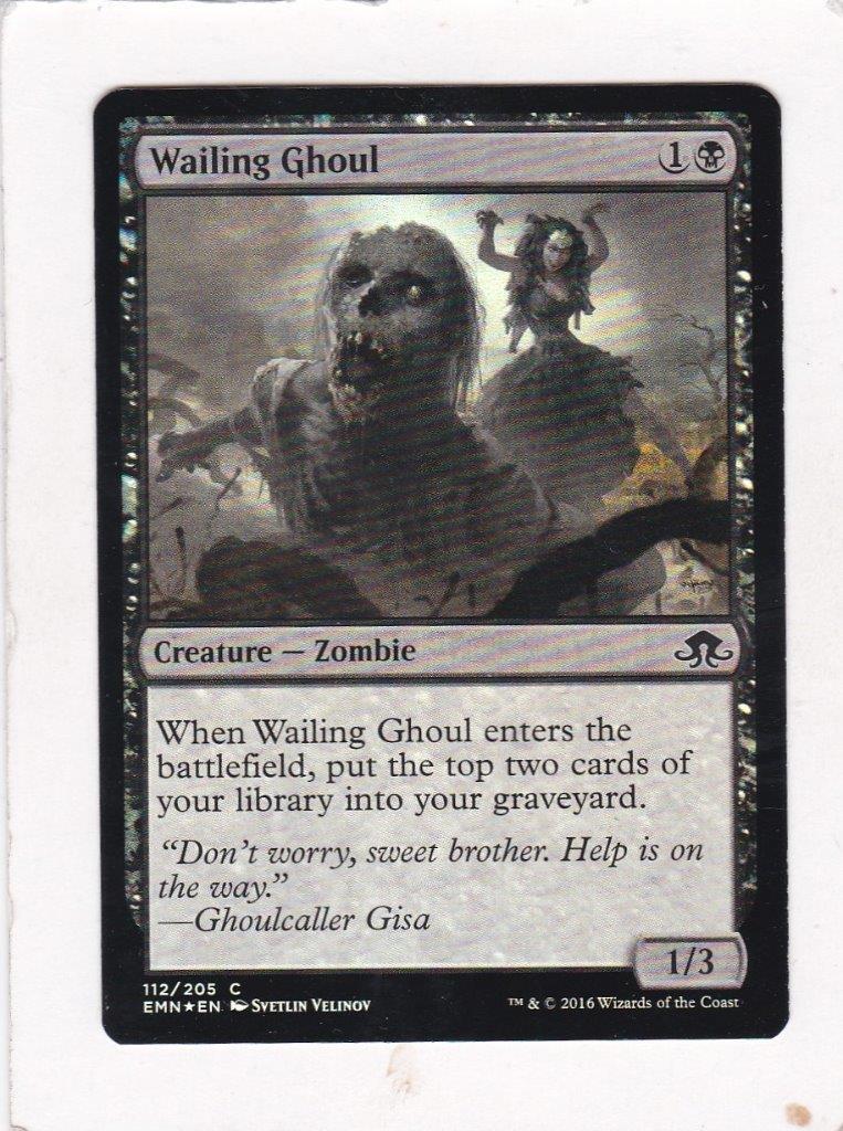 Magic: MTG: Eldritch Moon: Foil: Wailing Ghoul | eBay