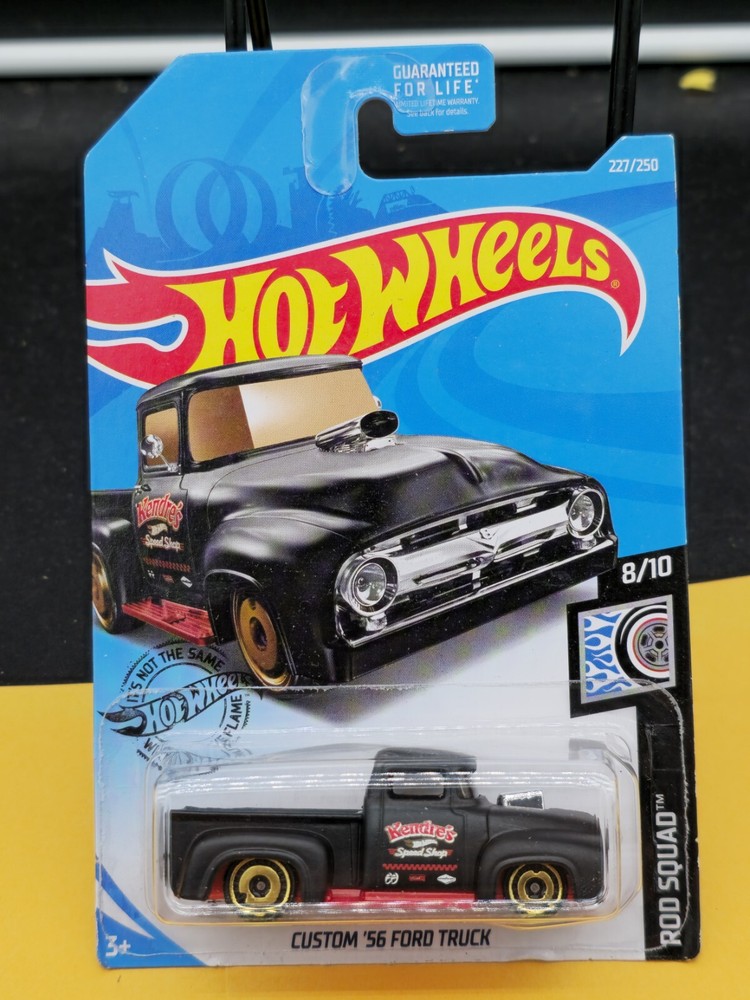 Hot Wheels  Custom '56 Ford Truck Black
