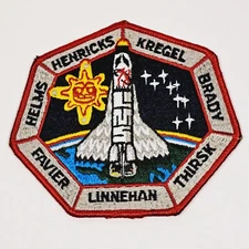NASA STS-78 Columbia Shuttle Mission Flight Astronaut Crew Space Patch
