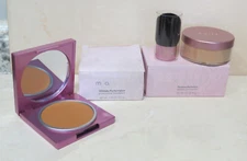 MALLY FOUNDATION - TAN & PORELESS PERFECTION SHADED SKIN FINISHER - MEDIUM