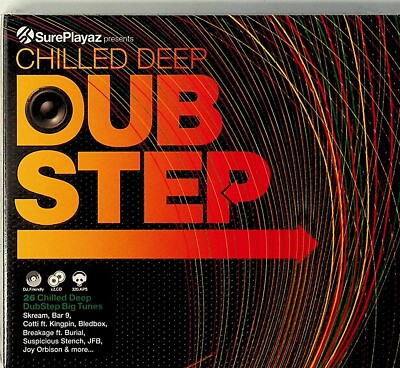 Sureplayaz Chilled Deep Dubstep- The Best of 2-CD NEW Joy Orbison/Skream/JFB ++