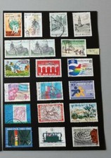 Lot de timbres oblitérés Belgique 1984 - 1885