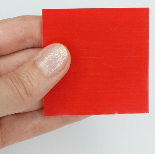 kleine KLARE hohe Bindung DOPPELSEITIGE PADS Klebebandblätter ~ 57 mm x 57 mm x 2 mm dick - Bild 2 von 7