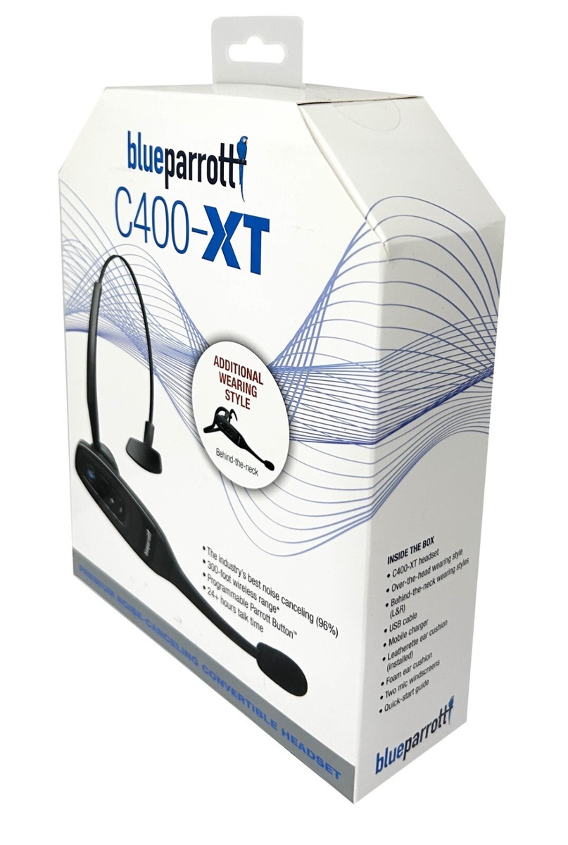 ブルーパロット C400-XT 204151 ワイヤレス ヘッドセット BlueParrott C400-XT Headset - Premium performance you can