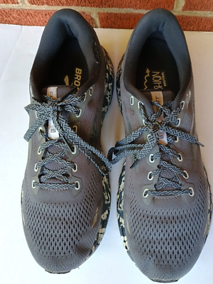 Brooks Ghost 15 Ebony Black Grey Camo Men display picture 3