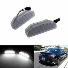 2x Fit Mazda RX-8 03-12 Atenza Mazda6 LED Licence Number Plate Light Lamp Canbus