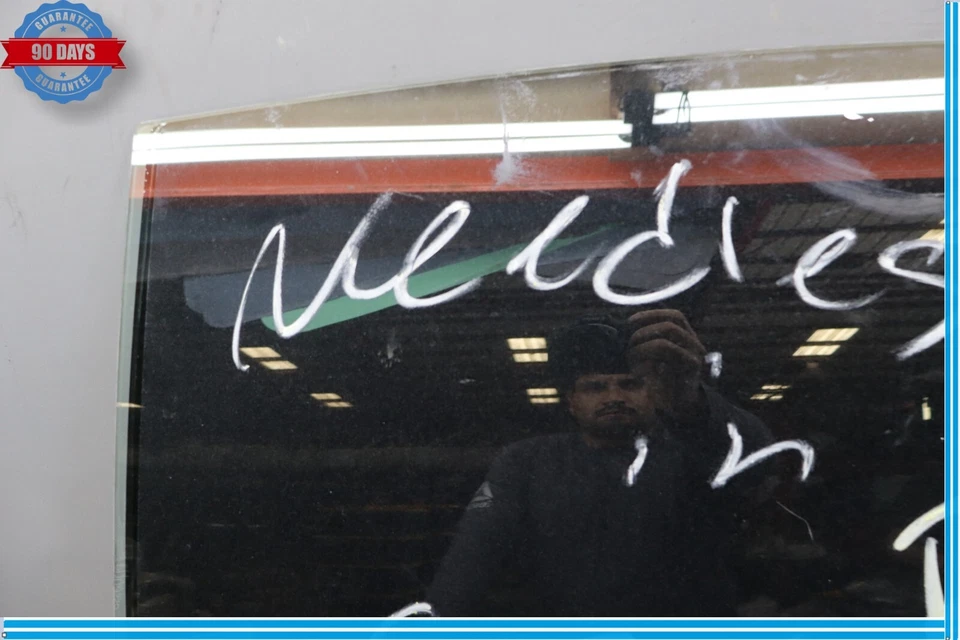 11-16 BMW 528i 535i F10 Puerta trasera izquierda lado conductor ventana cristal OEM Foto 4 de 4