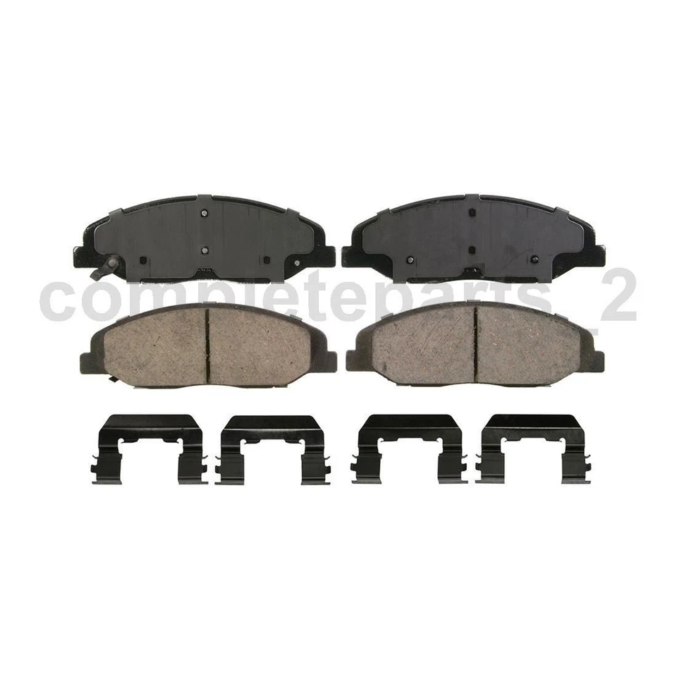 2 Front Rear Brake Pad Set Fits Cadillac STS 4.4L 4.6L 3.6L - Изображение 3 из 4