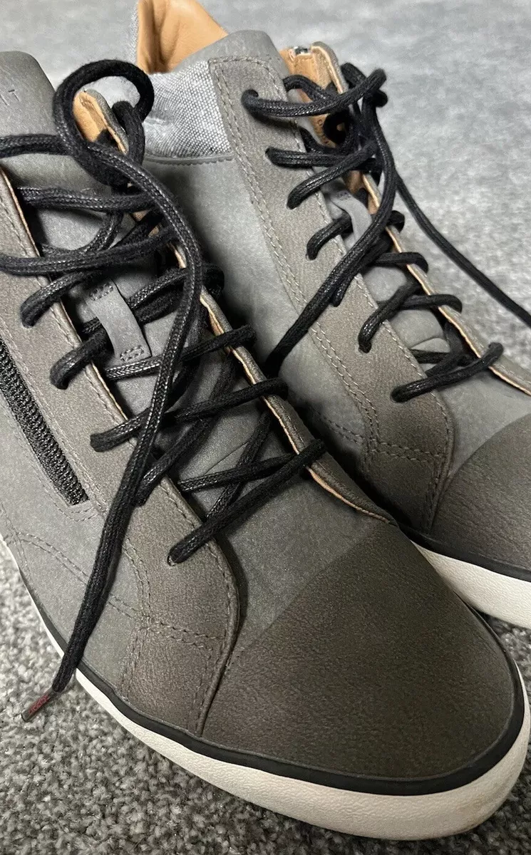 Grey trainer boots sale
