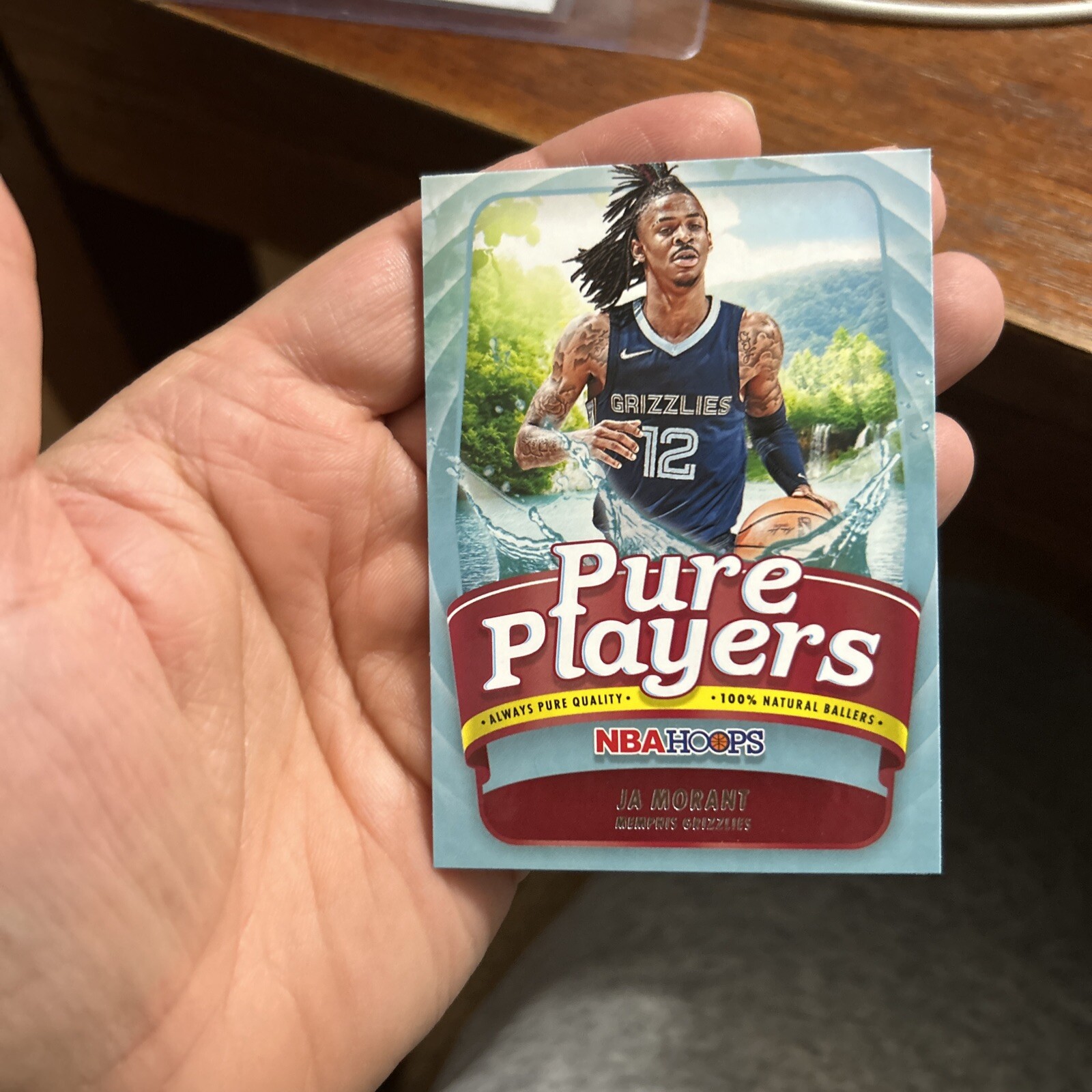 2022-23 Panini NBA Hoops - Pure Players Holo #2 Ja Morant