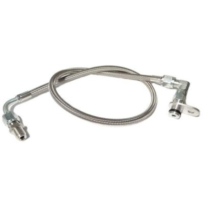 ATP Turbo 4AN Oil Feed Line & Flange Adapter Fitting TSI TSFI MK6 MK7 A3 2.0T