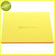 Filtro a lastra tipo Cokin "P" 84x84mm GIALLO. Yellow square filter P system.