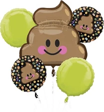 Anagram Lot of 3 5 Piece Birthday All Occasion Mylar Foil LOL Balloon Bouquets