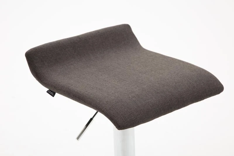 Tabouret de bar Dyn V2 tissu avec pied en métal réglable pivotant Repose-pieds - Photo 1/1