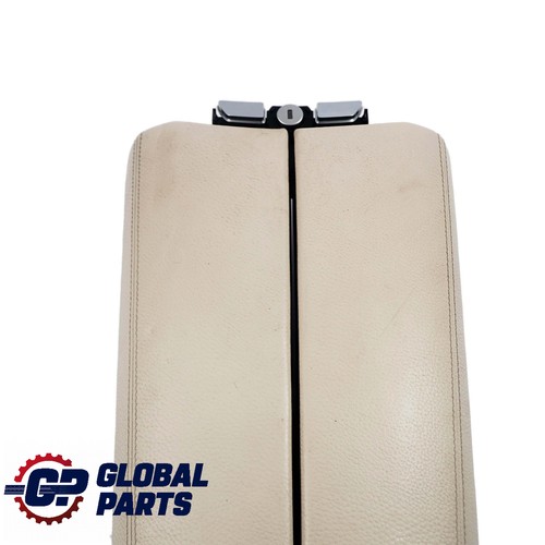 Centre Console Armrest BMW F01 F02 F03 LCI Front Middle White Leather - Picture 3 of 12