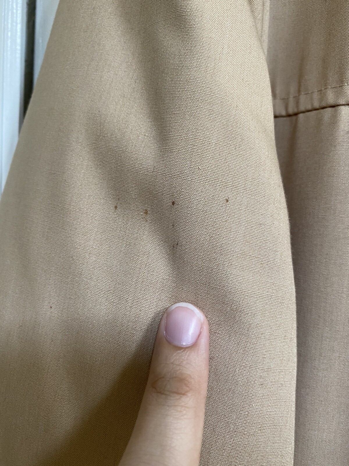 VTG 70’s/80’s Campus Beige Lined Basic Jacket Mad… - image 5