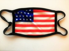 American Flag FACE MASK Reusable Washable Unisex Face Cover USA Seller