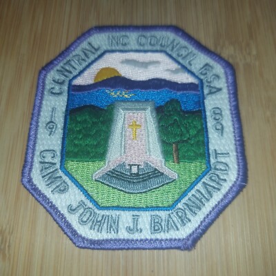 Boy Scouts Of America Central N.C. Council Camp John J. Bernhardt 1989