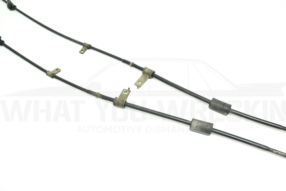PAR DE CABLES DE FRENO DE MANO SUZUKI SWIFT - HATCHBACK 2 PUERTAS - 89-99 GTi BARINA MF MH Foto 3 de 4