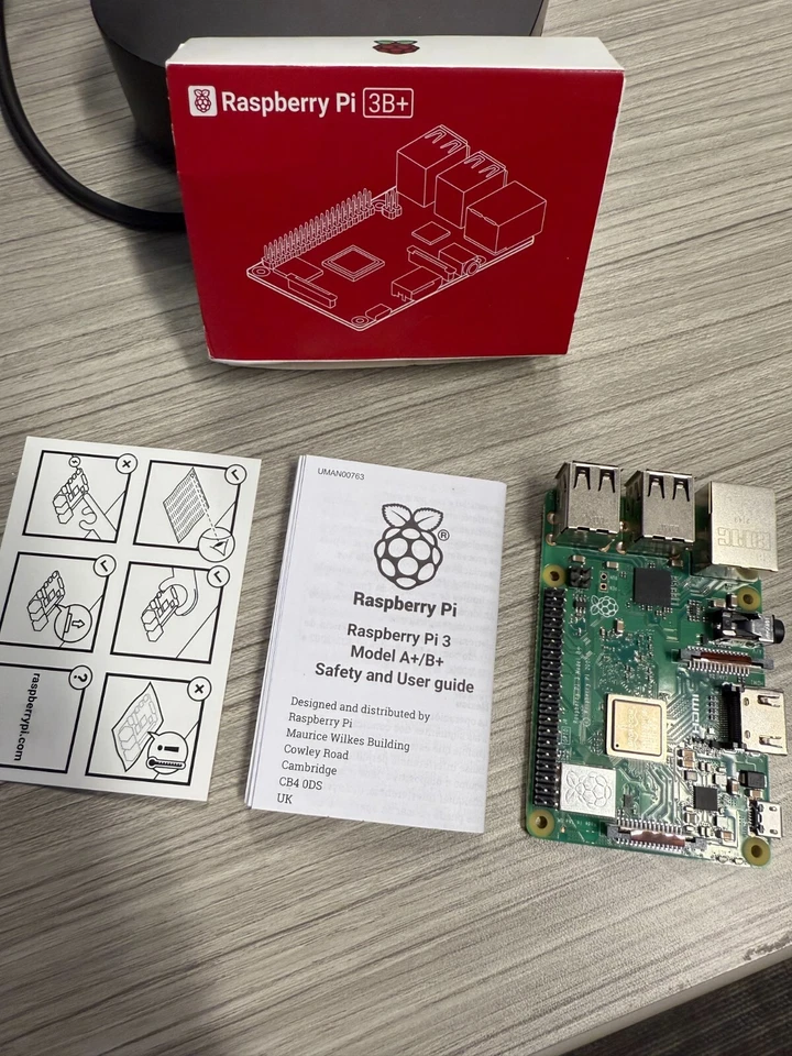 Raspberry Pi 3 Model B+ - 1.4GHz Quad-Core, 1GB RAM, WiFi & Bluetooth - New - Image 2 of 4