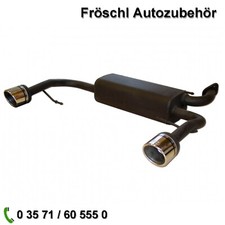 für Suzuki Swift 3 Sport 1,6 125Ps Duplex Sportauspuff Endtopf Auspuff a*