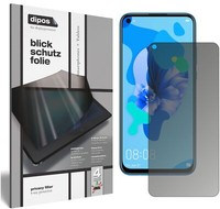 Huawei Nova 5I Blickschutzfolie Matt Schutzfolie Folie Display Schutz Dipos