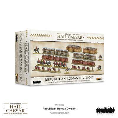 Republican Roman Division: Warlord Games Hail Caesar Epic Battles