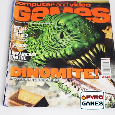 Computer & Video Games Magazine - July 2000 - Issue 224 - Dino Crisis 2