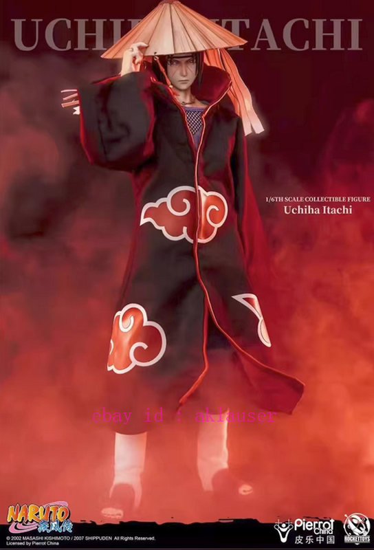 RocketToys Roc-003 1/6 Uchiha Itachi Action Figure Toy Model In