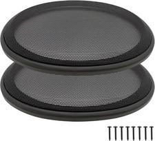 6" X 9" Speaker Grill Covers, Car Speaker Subwoofer Guard Protector, ABS Plas...