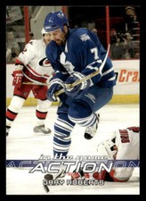 Gary Roberts 2003 In The Game Action #542   Toronto Maple Leafs