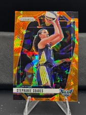 2024 Panini Prizm WNBA - Stephanie Soares, #47 - Orange Ice - Dallas Wings