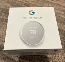 Google G4CVZ Nest Smart Programmable Wi-fi Thermostat - White