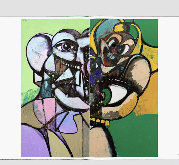 SNEEZE Magazine 47 George Condo ジョージ・コンド SNEEZE Magazine 47 George Condo ジョージ・コンド（dessin
