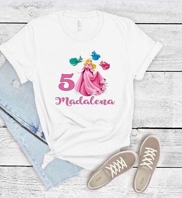 Princess Aurora girls shirt  Personalized Sleeping Beauty shirt  Princess shirt