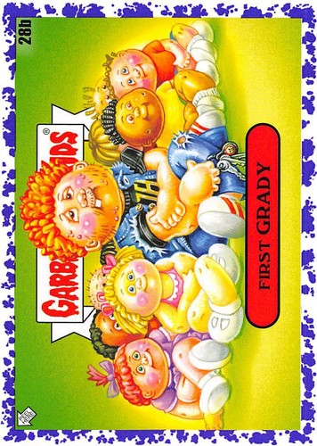 GARBAGE PAIL KIDS 2020 TARDE TO SCHOOL BORDO VIOLA PARALLELO PICK-A-CARD GPK W@W - Foto 112 di 401