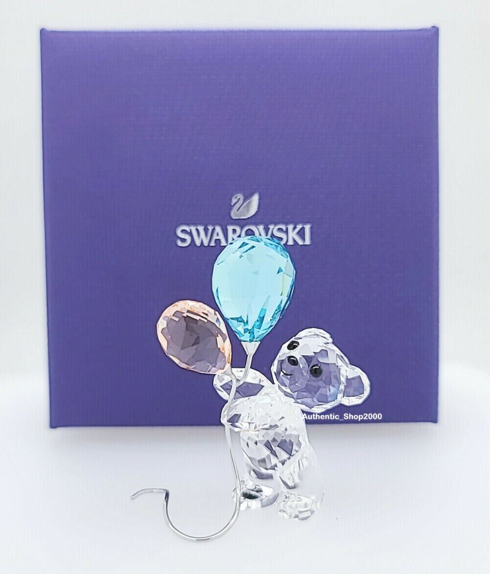 100% SWAROVSKI Kris | Balloon little Bear eBay Baby My Holder 5557545 Figurine Picture