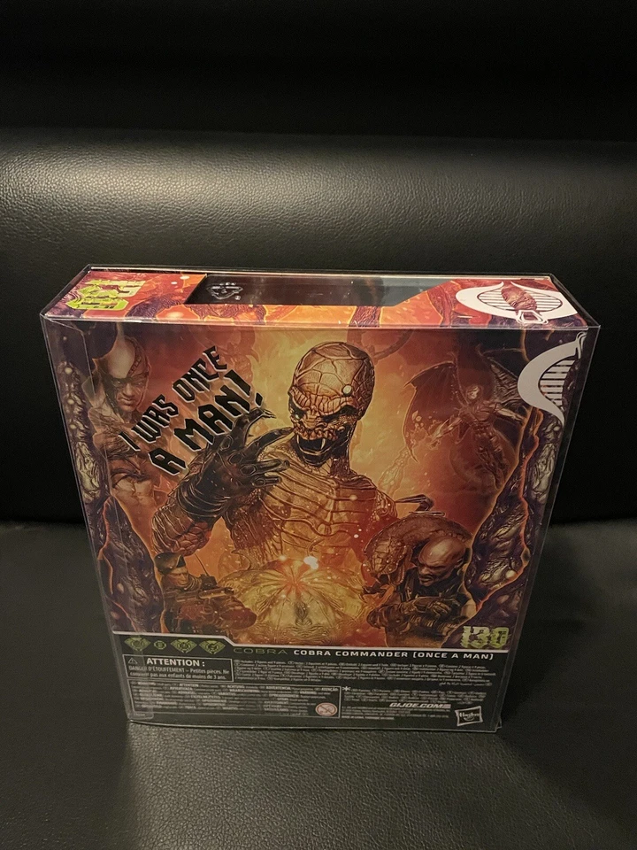 Hasbro G.I. exclusivo SDCC 2024 Joe Classified Series Cobra Commander Once A Man Foto 2 de 4