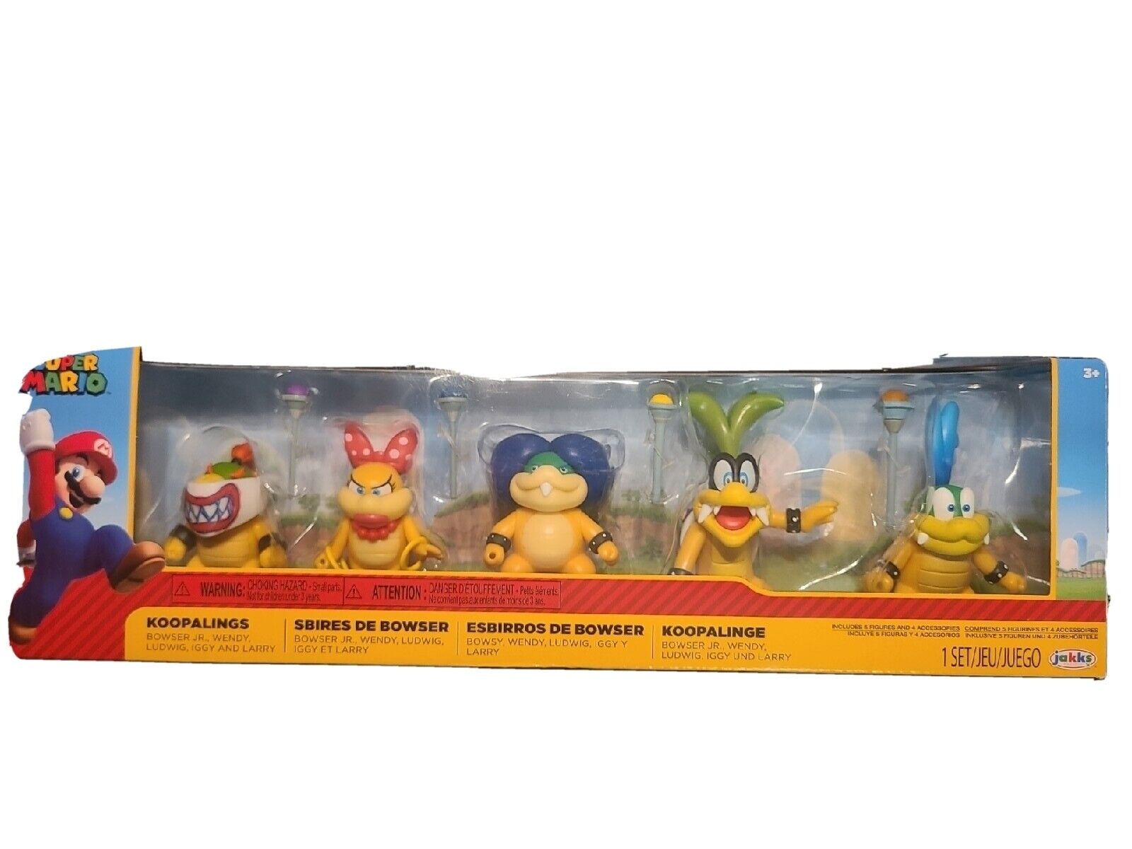 Mario Luigi Bowser Peach, Koopa Kids Action Figure