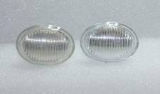 Fiat 500 Ford KA Abarth Maserati Clear Side Indicator Repeaters Pair Left Right