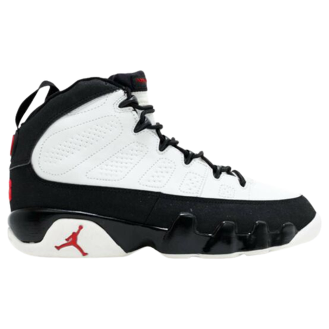 Jordan 9 Retro 2002 White Black Red