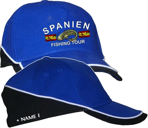 Welsangeln Angeln Espania Angler Kappe Basecap Spanien Angelurlaub Angelreise 29 - Bild 2 von 9
