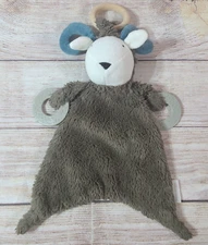 Bella Tunno Happy Sidekick Plush Randall the Ram Lovey Rattle Teether Toy 17"