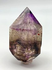 Gemmy Shangaan Smoky Amethyst Scepter w/Mobile Fluid Inclusion & Phantoms (AM28)