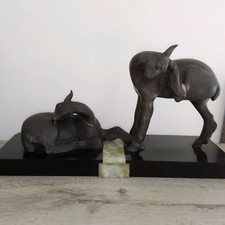 Sculpture animalière d' Irénée Rochard signée Art Déco du début XXe