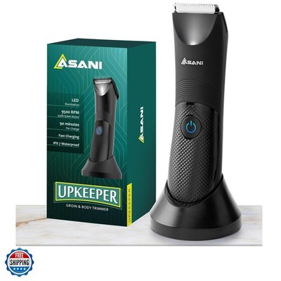 Manscape Body & Groin Hair Trimmer for Men - USB-C Rechargeable Groomer Razor...