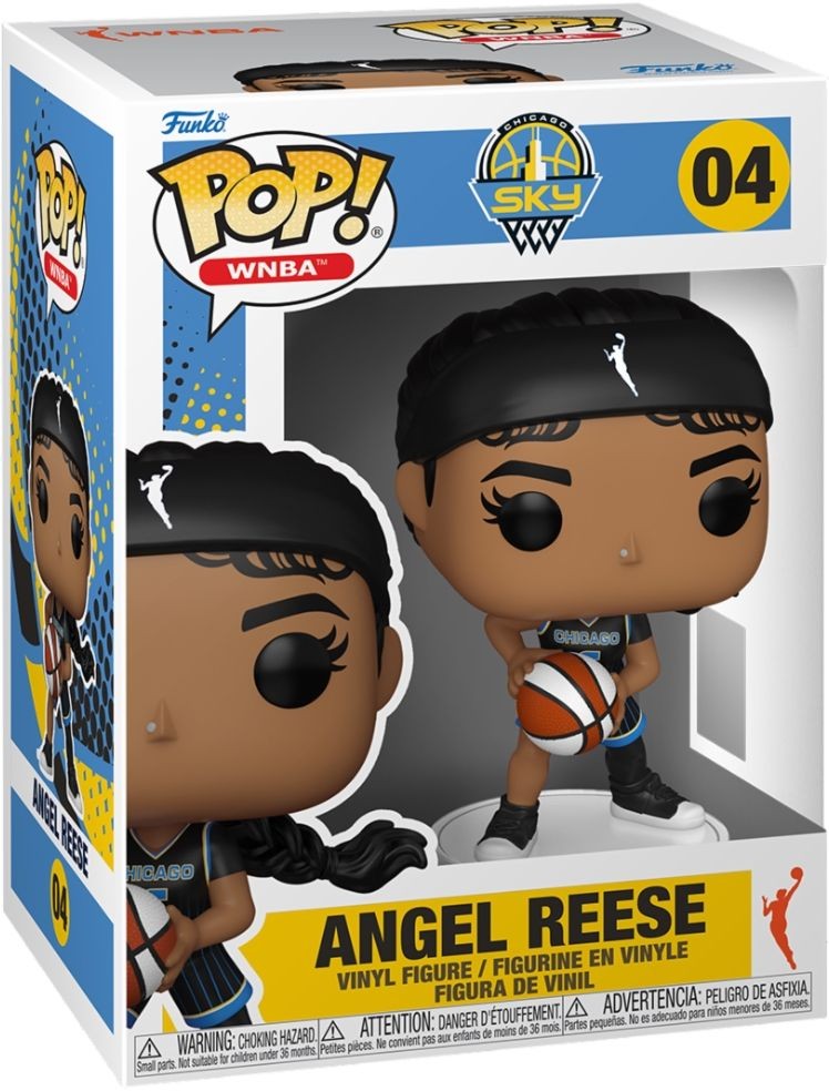 Gadget - Basketball: Funko Pop! - WNBA - Sky - Angel Reese (Vinyl Figure 04) - F