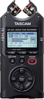tascam dr 40x  Audiorecorder für professionelle Tonaufnahmen, Interwies, podcast