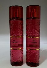 Bath  Body Works 2 OH CHERRY Fine Fragrance Body Mist Spray 8oz. set of 2