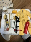 12 Vintage GI Joe Adventure Team Parts Lot